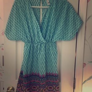 Pink owl dress size medium